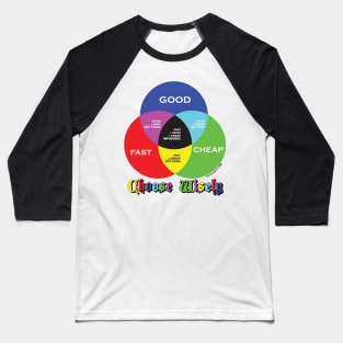 Venn diagram of excellence Baseball T-Shirt